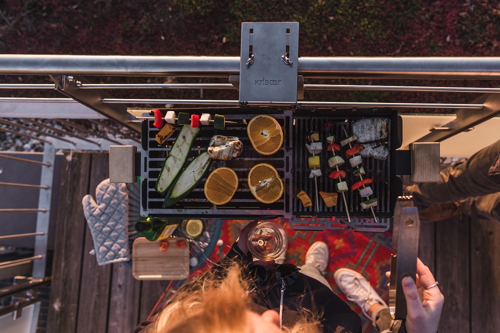 Knister Grill Gas