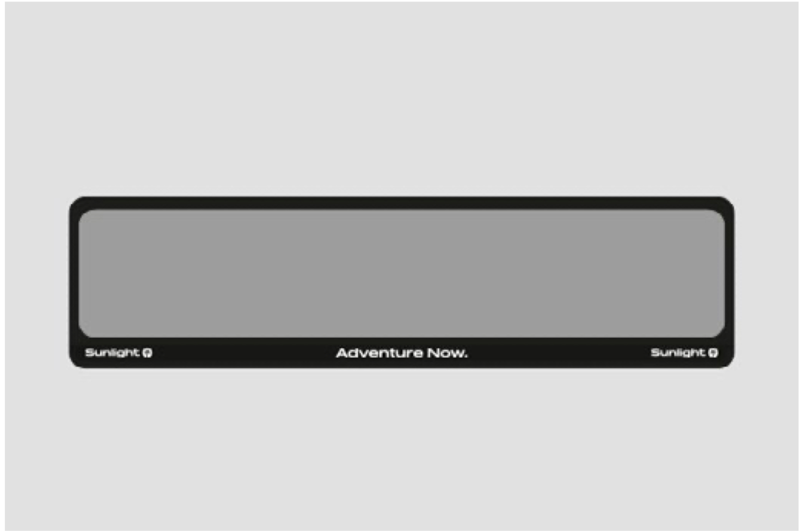 Sunlight Kennzeichenhalter