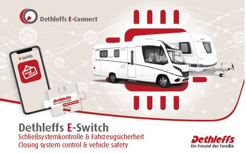 Dethleffs E-Switch - Schließsystemkontrolle