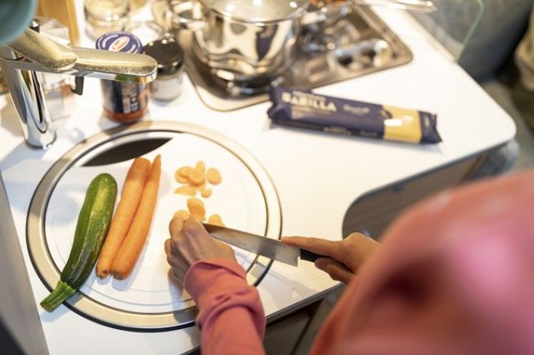 Dethleffs Abdeckplatte Spülbecken