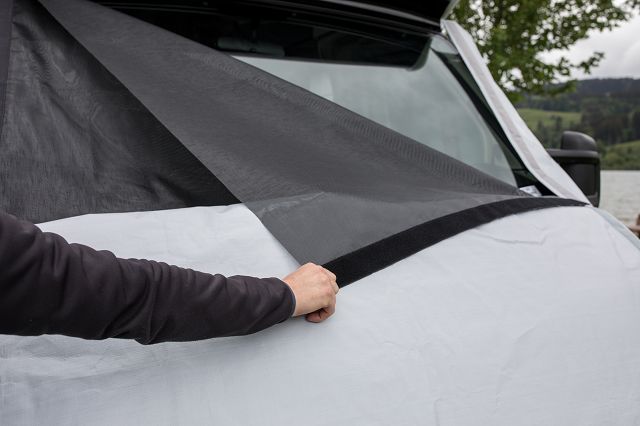 Dethleffs Sonnen-Screen-Einsatz für Thermofenstermatte ( MJ 2007 - 2020 )