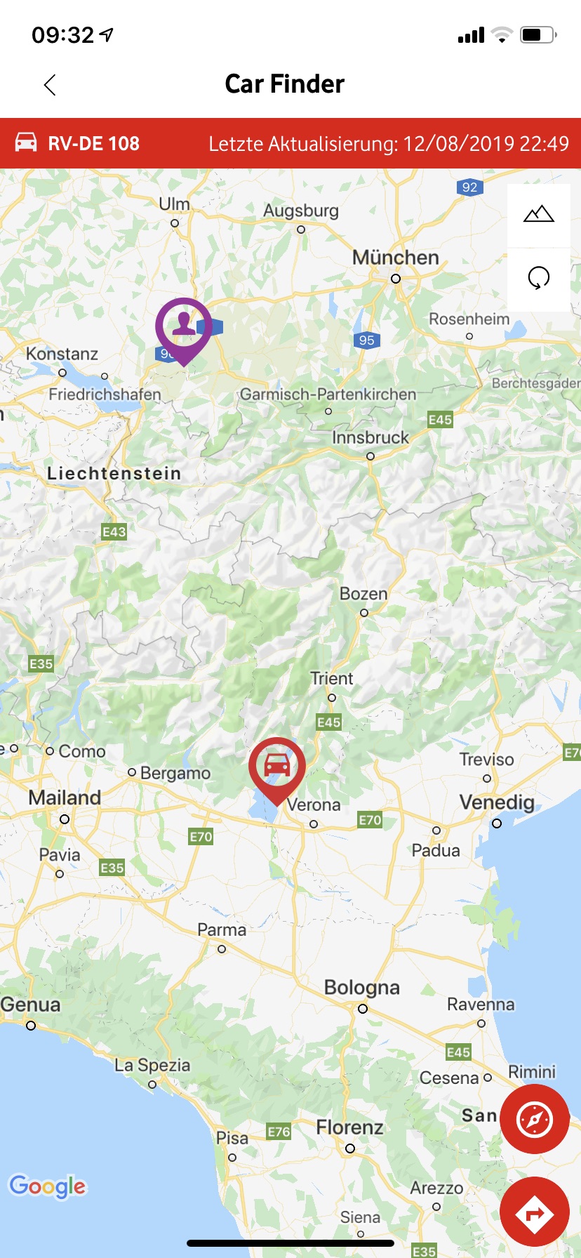 Sunlight Protect & Connect - Diebstahlortung & Fahrzeugüberwachung