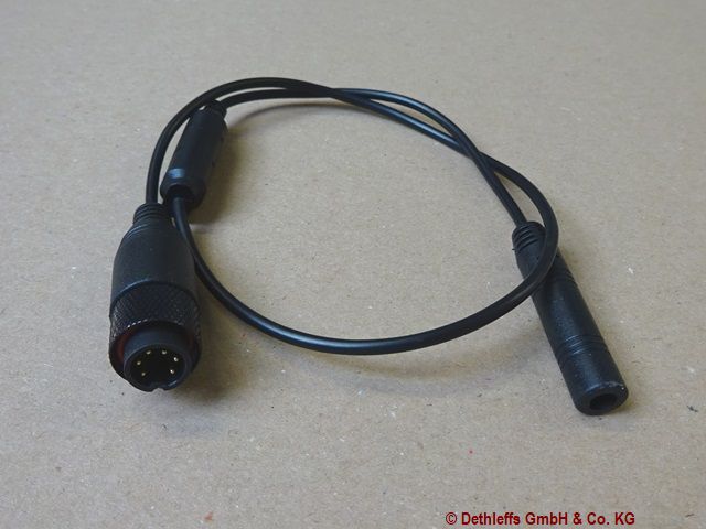 Sunlight Adapterkabel Rückfahrkamera (hinten) von Vorverkabelung (Waeco) zur Single-Rückfahrkamera (