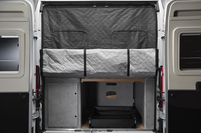 Dethleffs Thermoisolierung Heckklappe klappbar