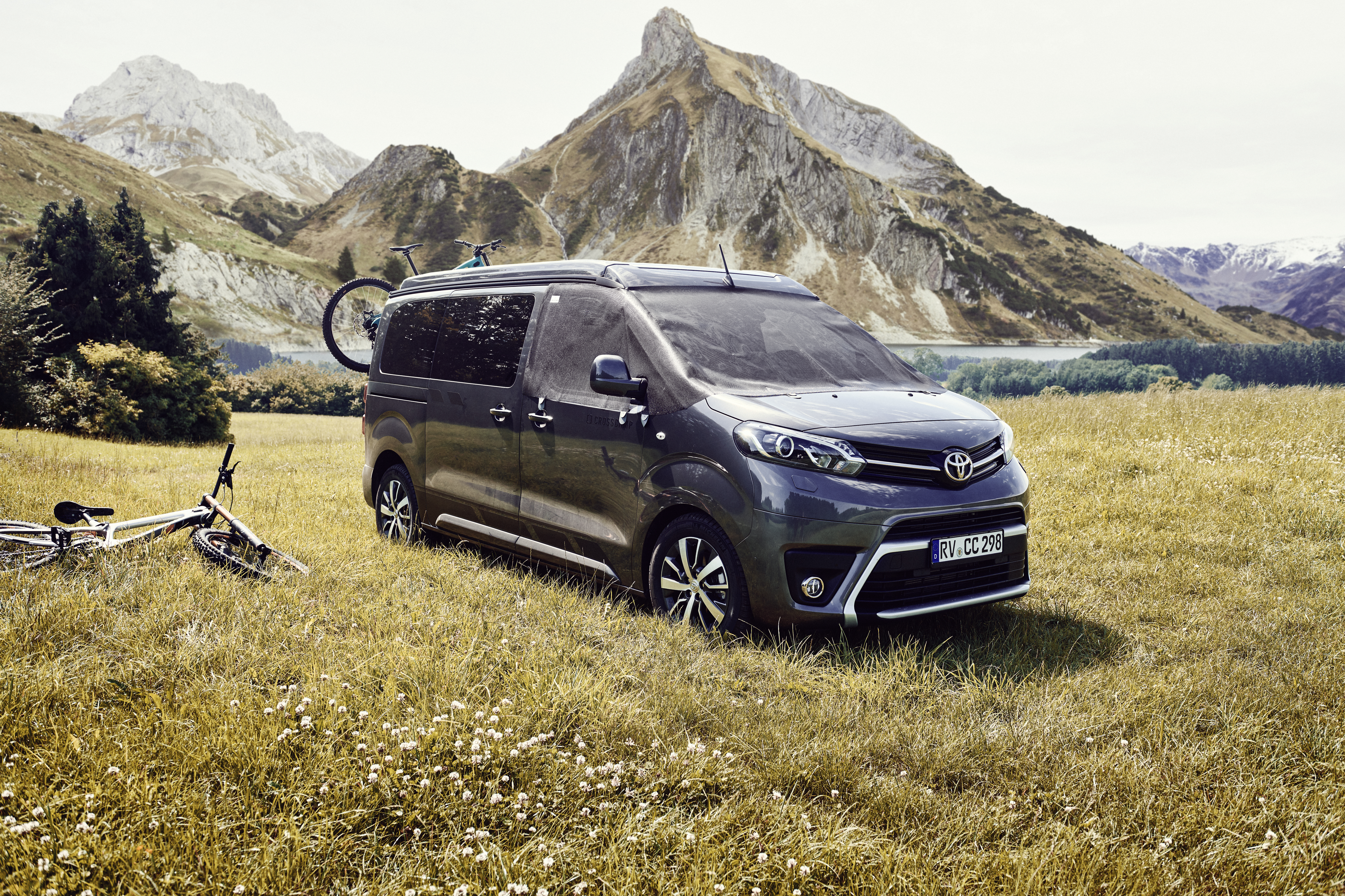 CROSSCAMP Sonnenschutzmatten für Front- und Seitenscheiben