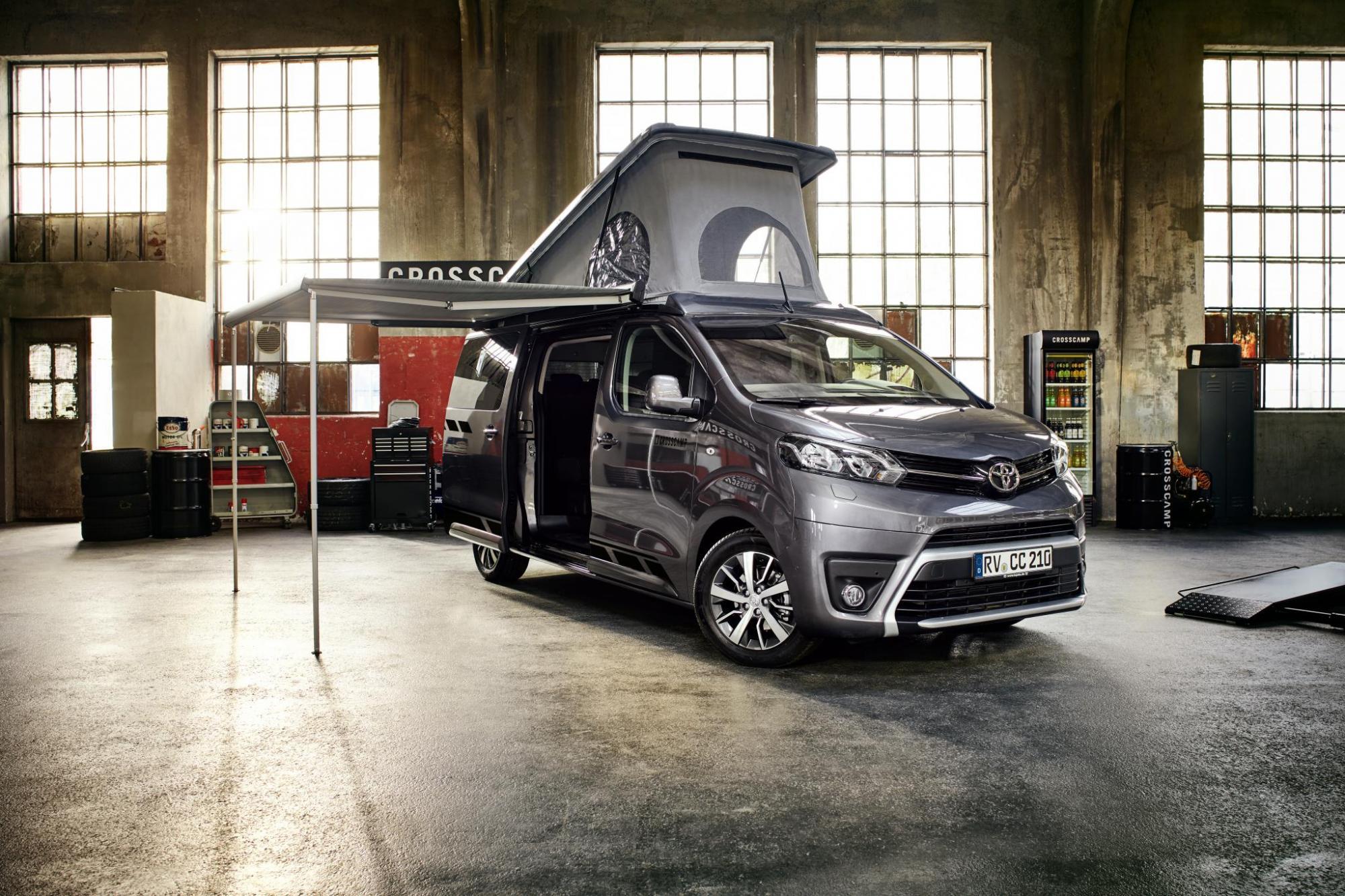 CROSSCAMP Markise Thule 2600x2000 mm (BxT) inkl. Adapter für original Crosscamp Dachreling