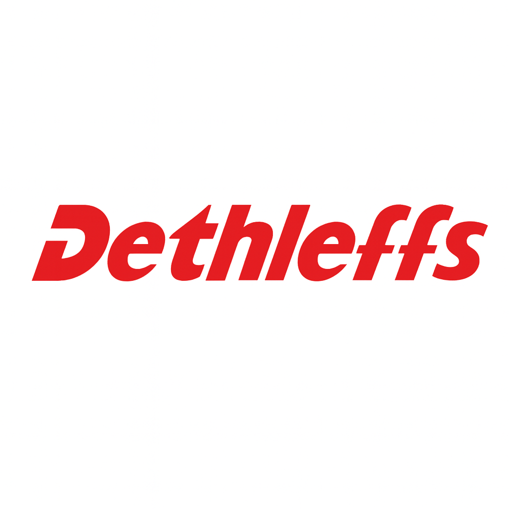 Dethleffs Logo-Aufkleber Wort-Bild-Marke