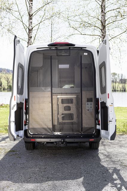 Dethleffs Globetrail Moskitonetz Hecktüren