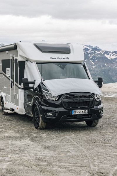 Sunlight Thermofenstermatte für T Modelle auf Ford Transit