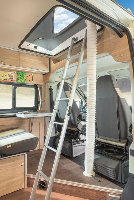 HYMERCAR / HYMER CAMPER VAN Schlafdachheizung
