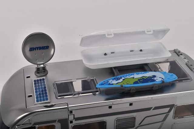 HYMER Modellauto Spielmobil / Camper Set B-Klasse Modern Comfort
