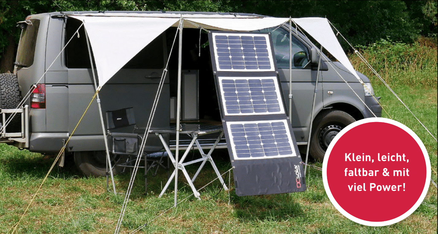 Solara DCsolar Power Flex Solarmodul 110W California / CROSSCAMP / Campster