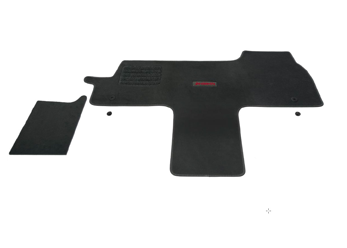 Dethleffs Fahrerhausteppich für Trend I inkl. Trittschachtmatte für Fahrereinstieg