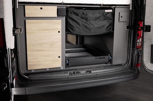 Dethleffs Heckauszug Globetrail Stellantis & Crafter 