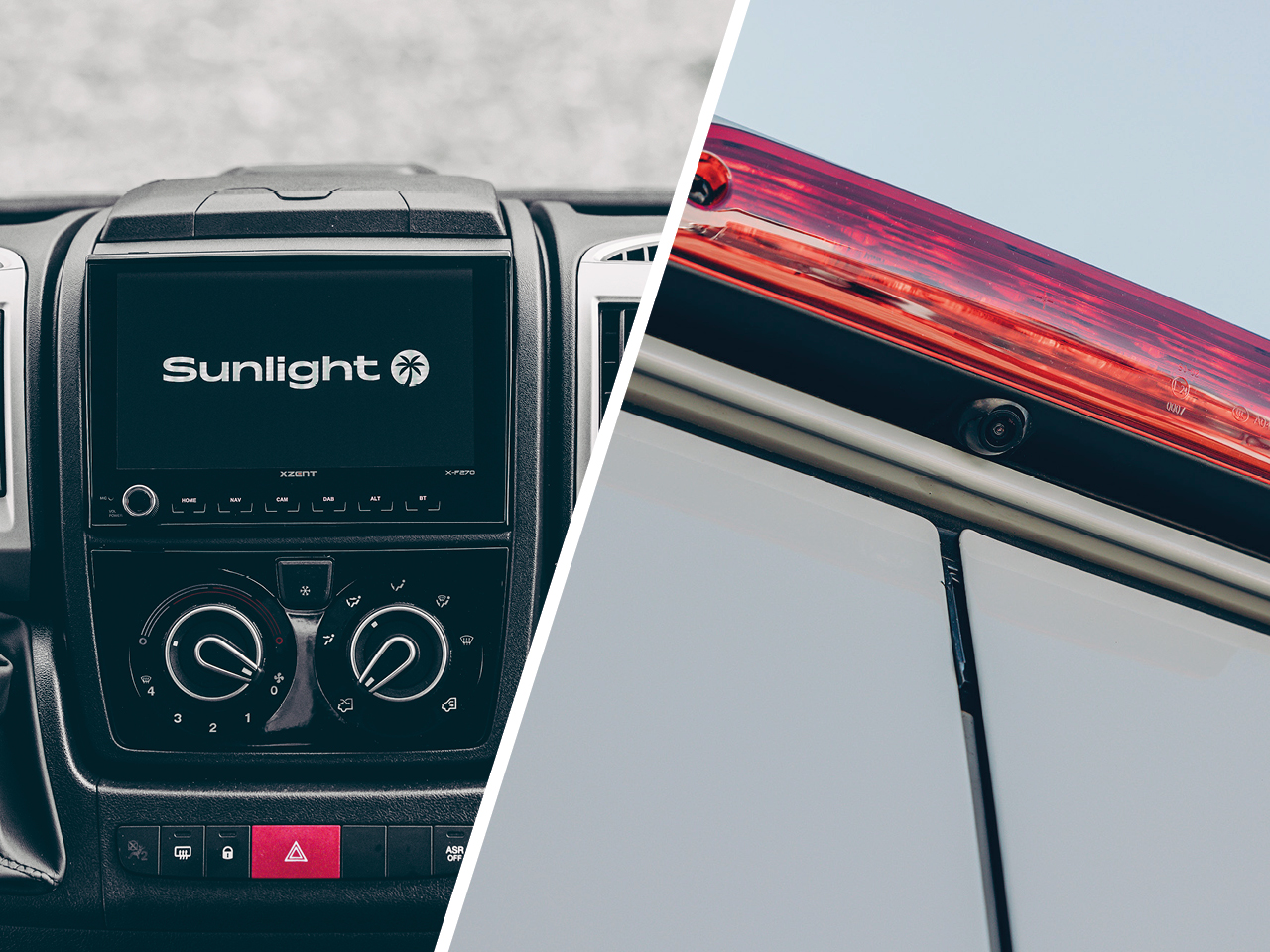 Sunlight Multimedia-Paket für Camper Van Fiat Ducato 8 ab MJ2022