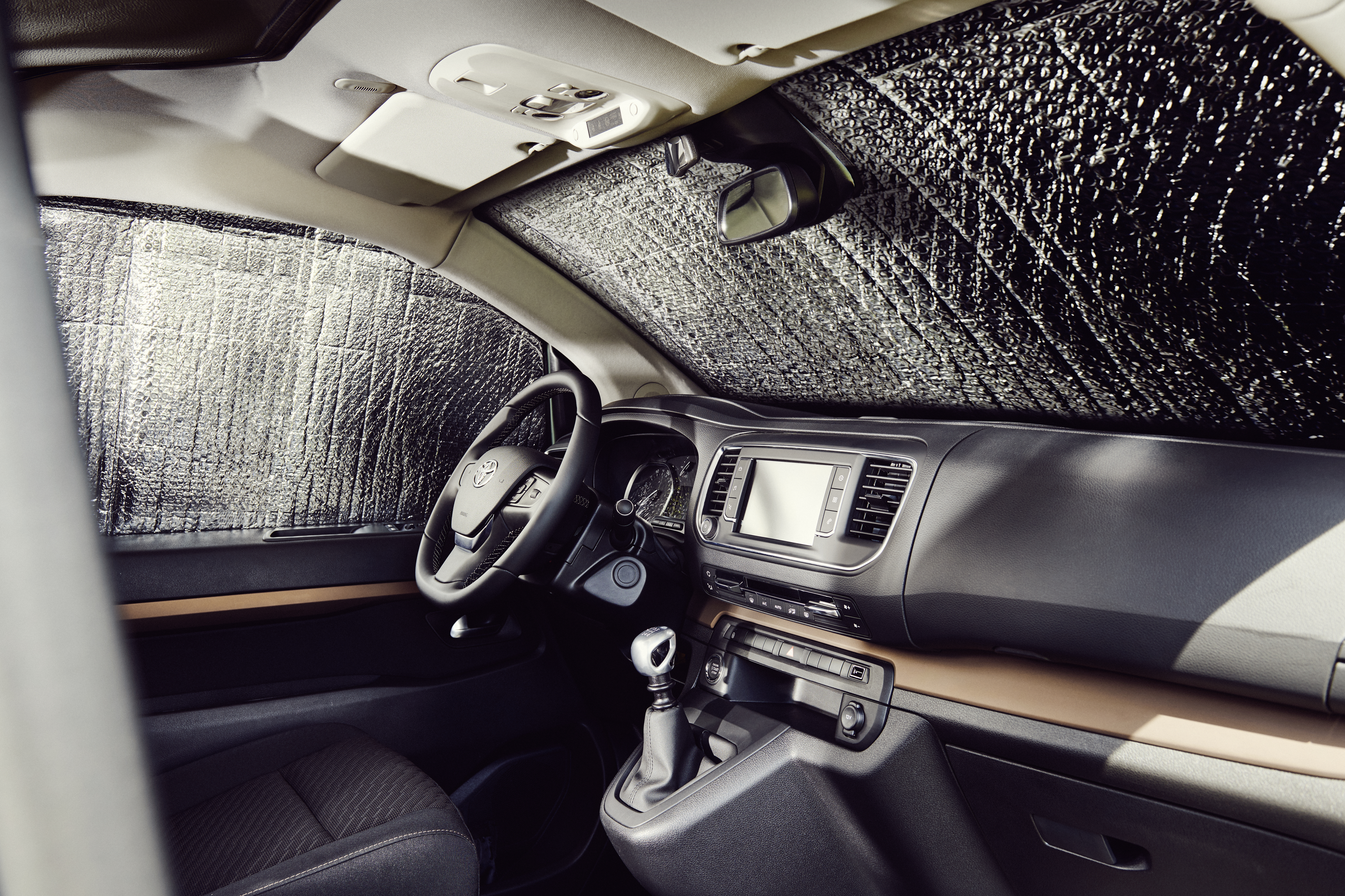 CROSSCAMP Innenraumverdunkelung 3-tlg für Front-, Fahrer- u.Beifahrerscheibe