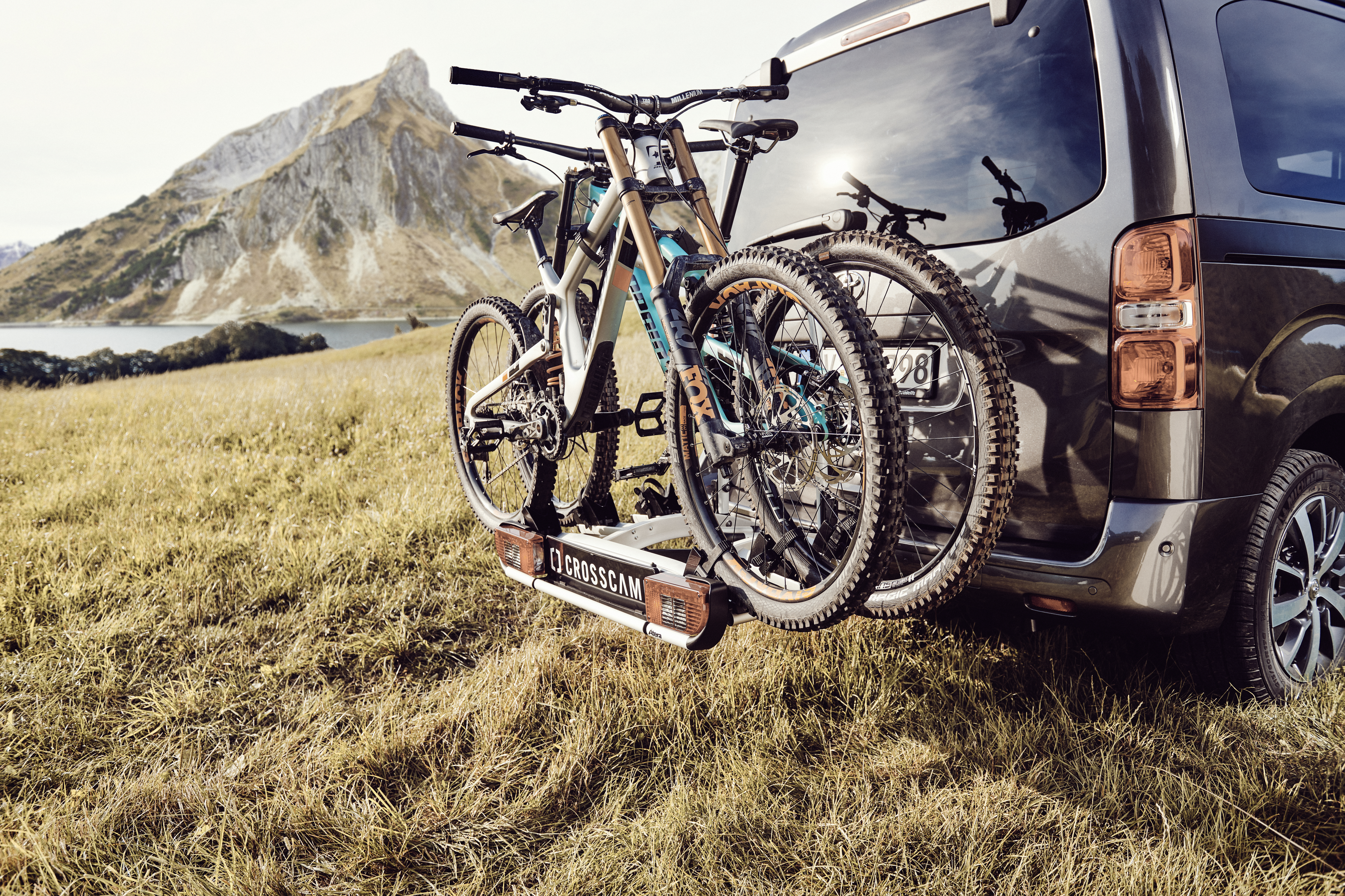 CROSSCAMP Fahrradträger für Anhängerkupplung für 2 Fahrräder